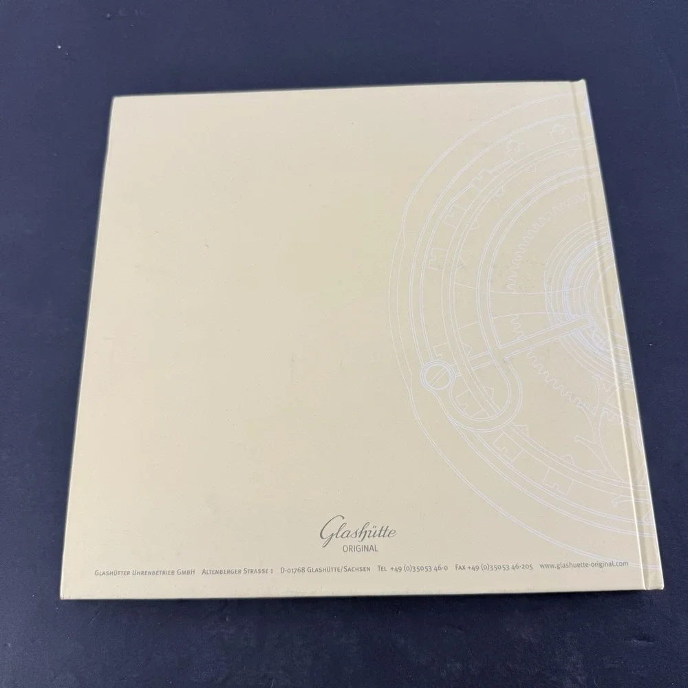 Glashutte Original Opus Book 2005 Watchmaking Watchmakers History